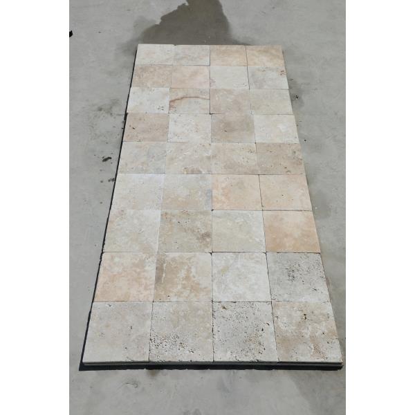 Antique Light Travertine Tiles Premium?20 x 20 x 1,3 cm