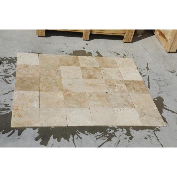 Rustic Light Travertine Tiles Standard?20 x 20 x 1,2 cm