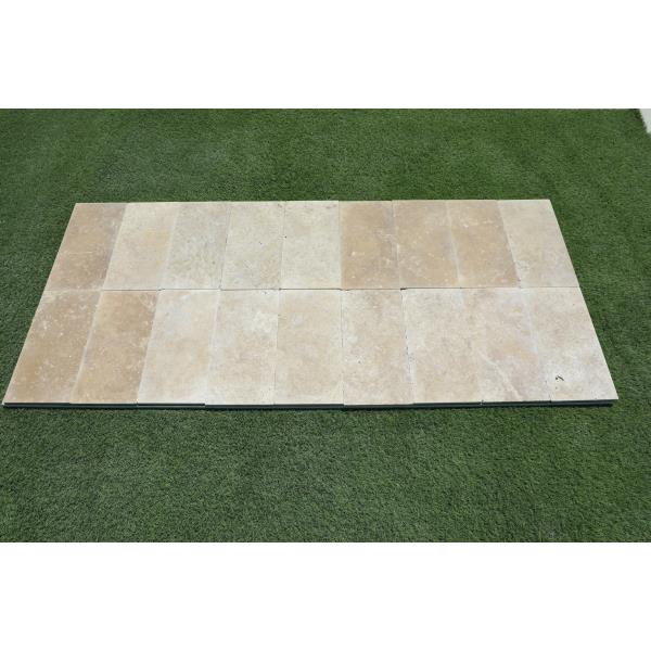 Caramel Travertine Tiles Premium?20 x 40 x 1,3 cm