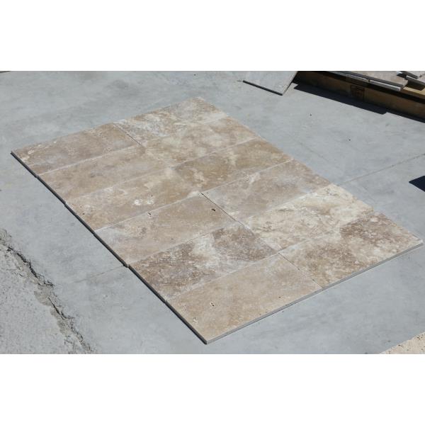 Caramel Light Travertine Tiles Premium?20 x 40 x 1,3 cm