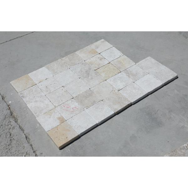 Light Mix Travertine Pavers Premium