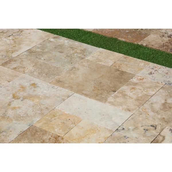 Rustic Light Mix Travertine Standard