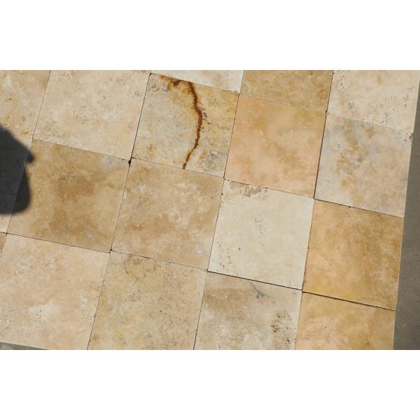 Rustic Mix Travertine Tiles Standard?20 x 20 x 1,3 cm